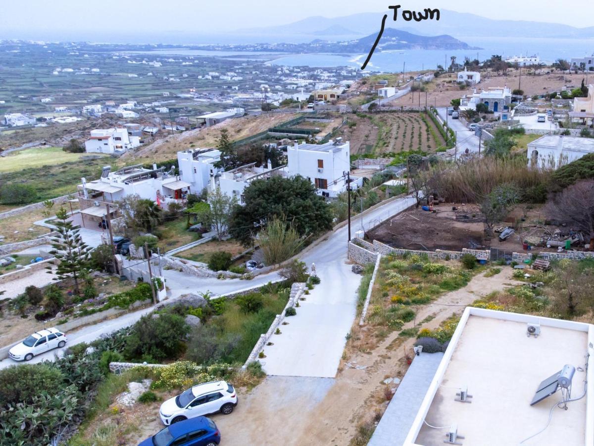 Cycladic Home On The Hill With Beautiful Views!! Agkidia Exterior foto